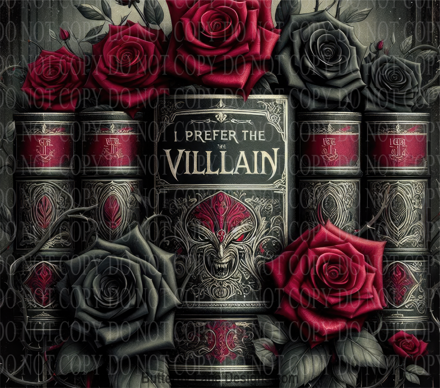 W690 I Prefer the Villain-Book Lover-