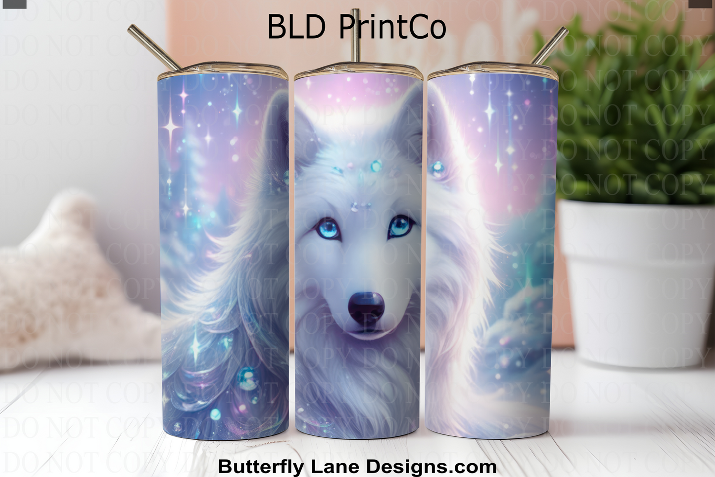 W691 Enchanted Snow Wolf