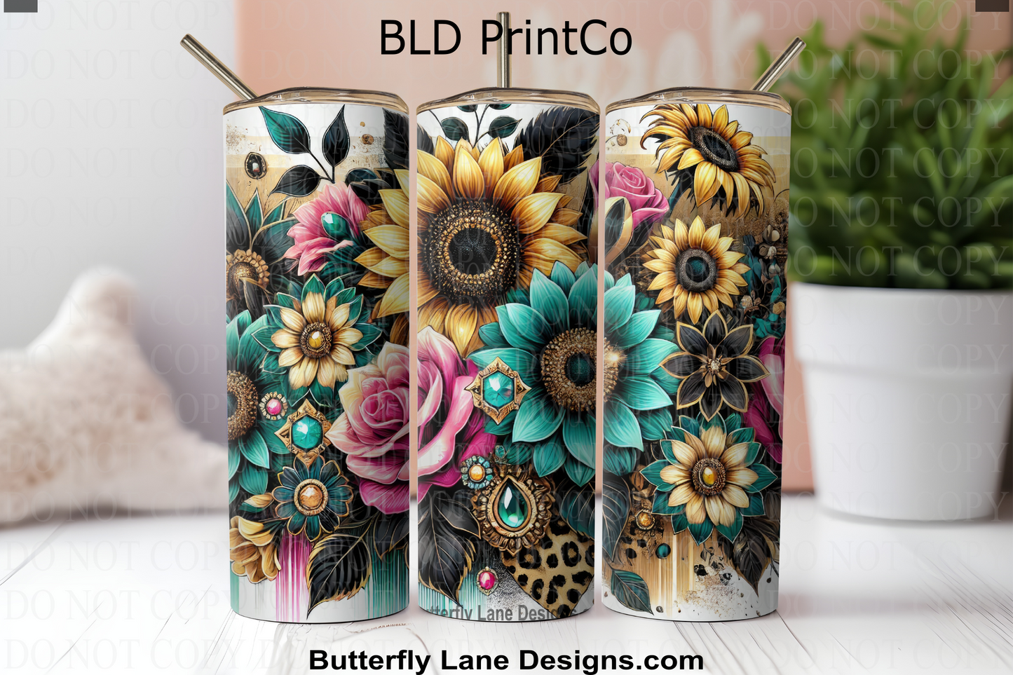 W695 Bright Florals-
