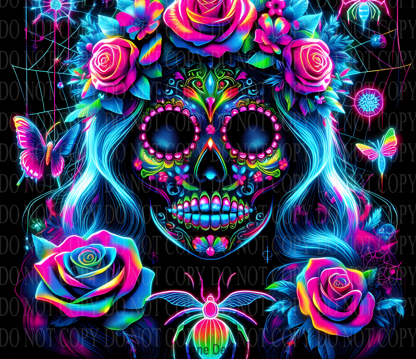 W705 Neon Day of the dead