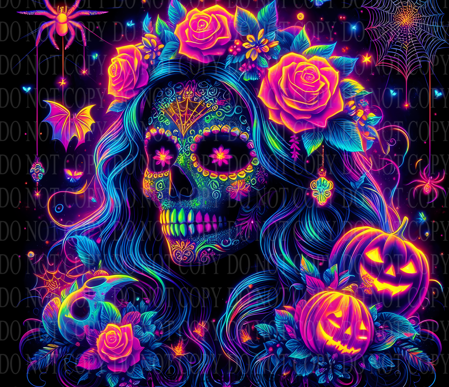 W707 Neon Day of the dead