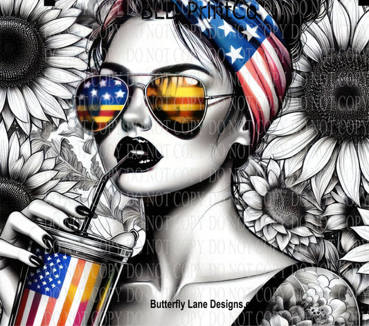 W723 USA Lady