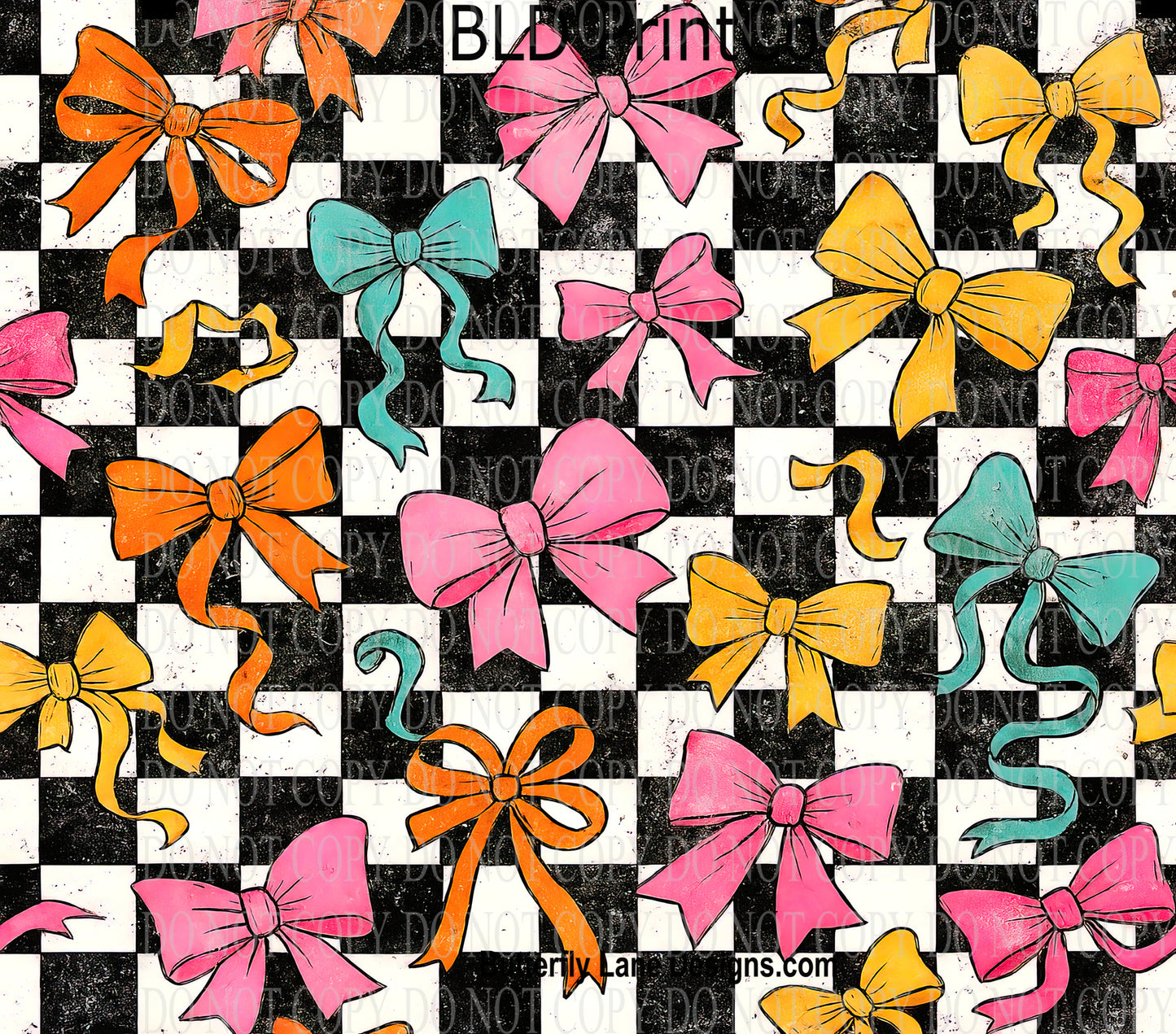 W733 Grunge Bows