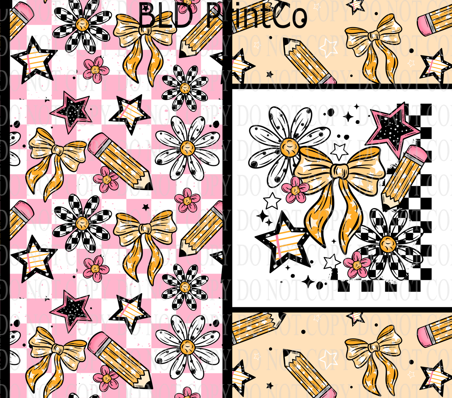W755 School Pencils & Bow