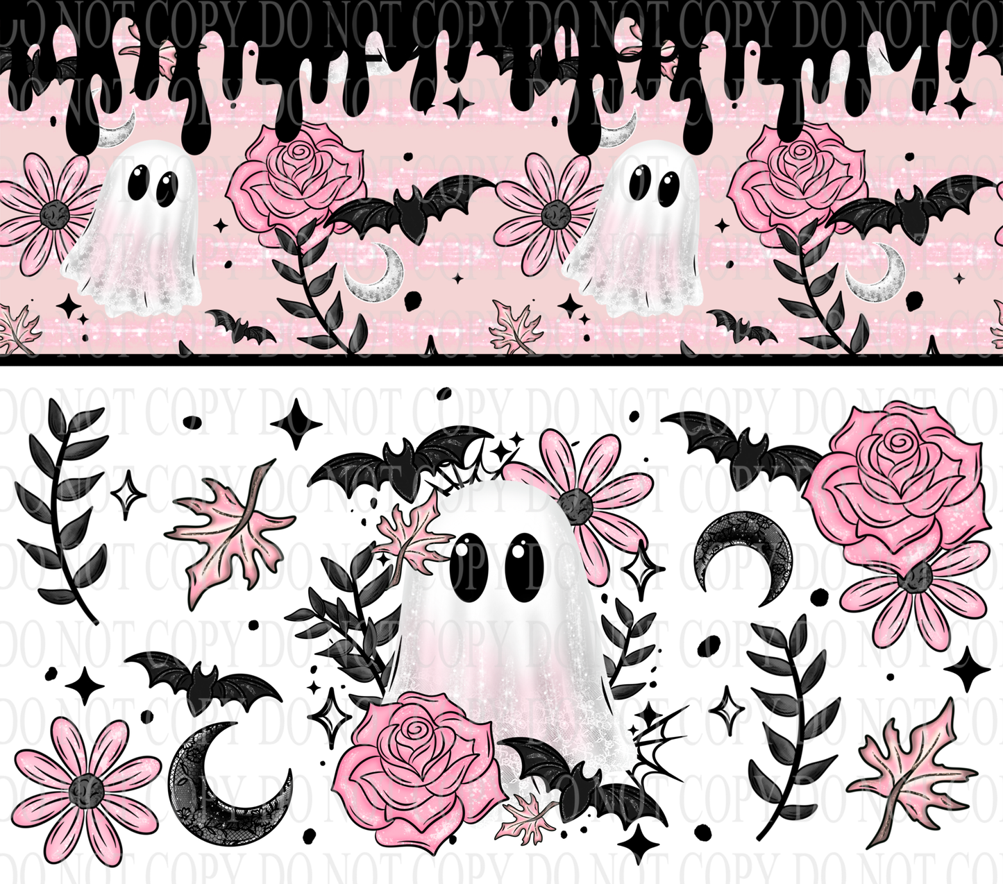 W756 Pink_Floral_Ghost