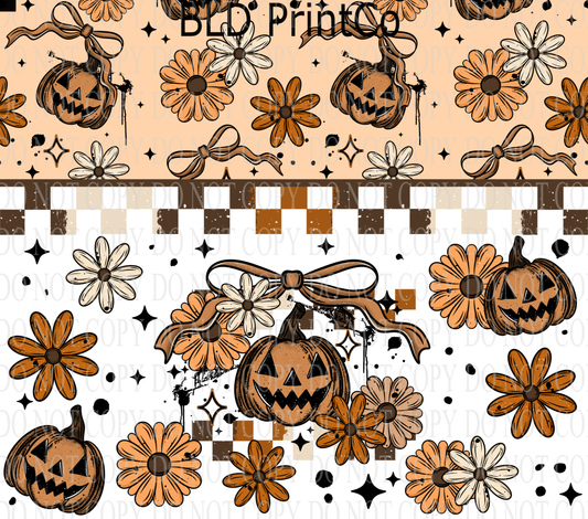 W793 Pumpkin_Florals