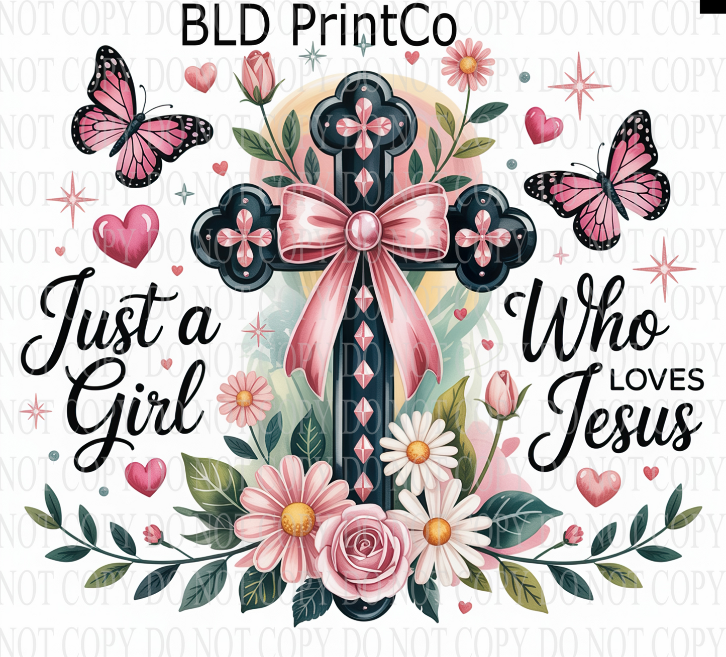 W874 Just a girl who loves Jesus