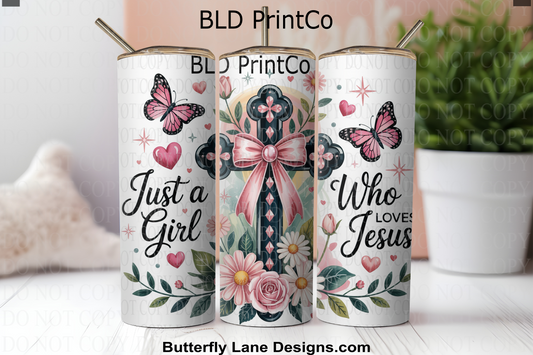 W874 Just a girl who loves Jesus