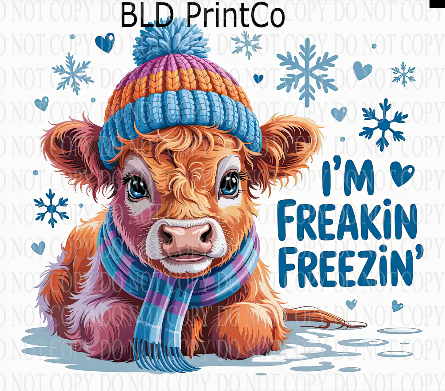 W876 I'm Freakin Freezing