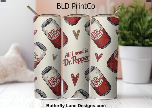 All I Need is | Vintage Soda Cans & Hearts | W964