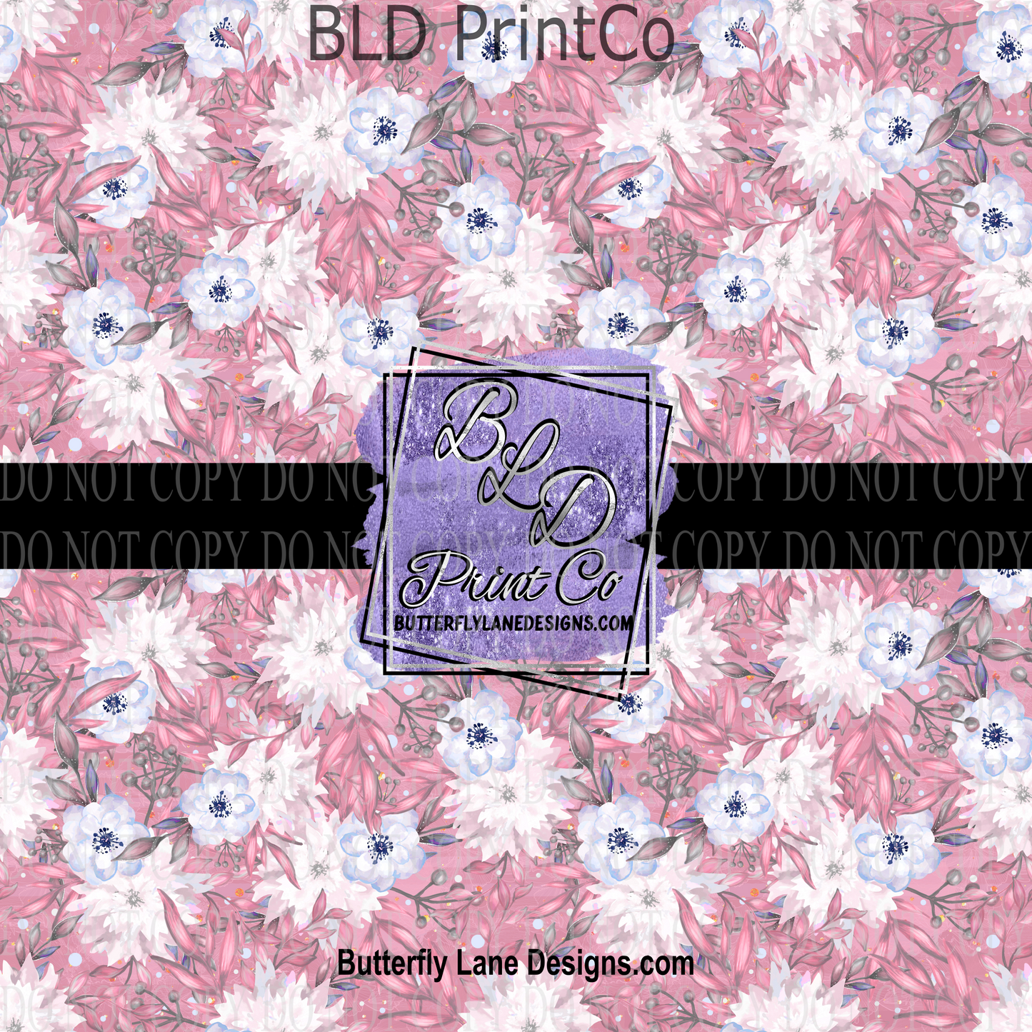 Winter Florals 1 - PV 750 M  Patterned Vinyl