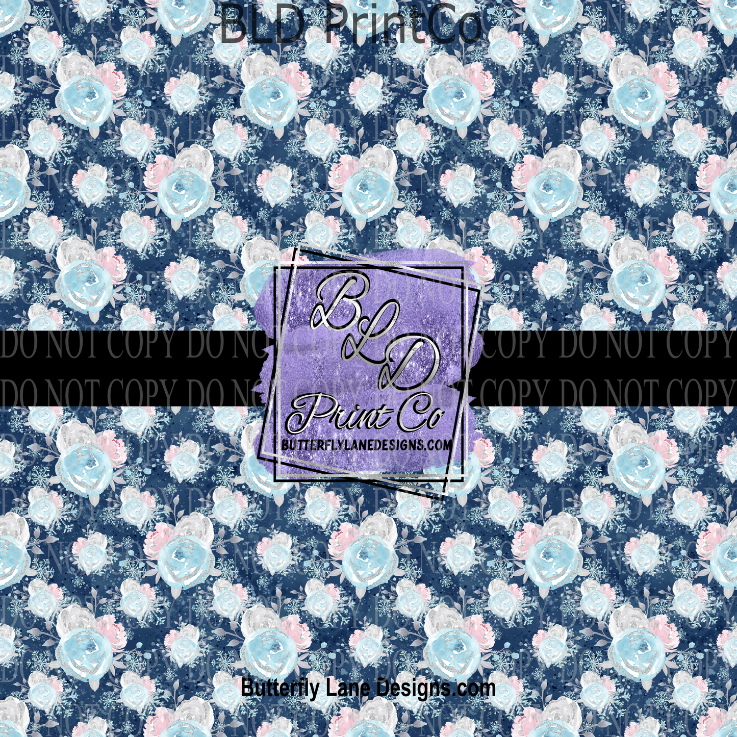 Winter Florals 2 - PV 753 M  Patterned Vinyl