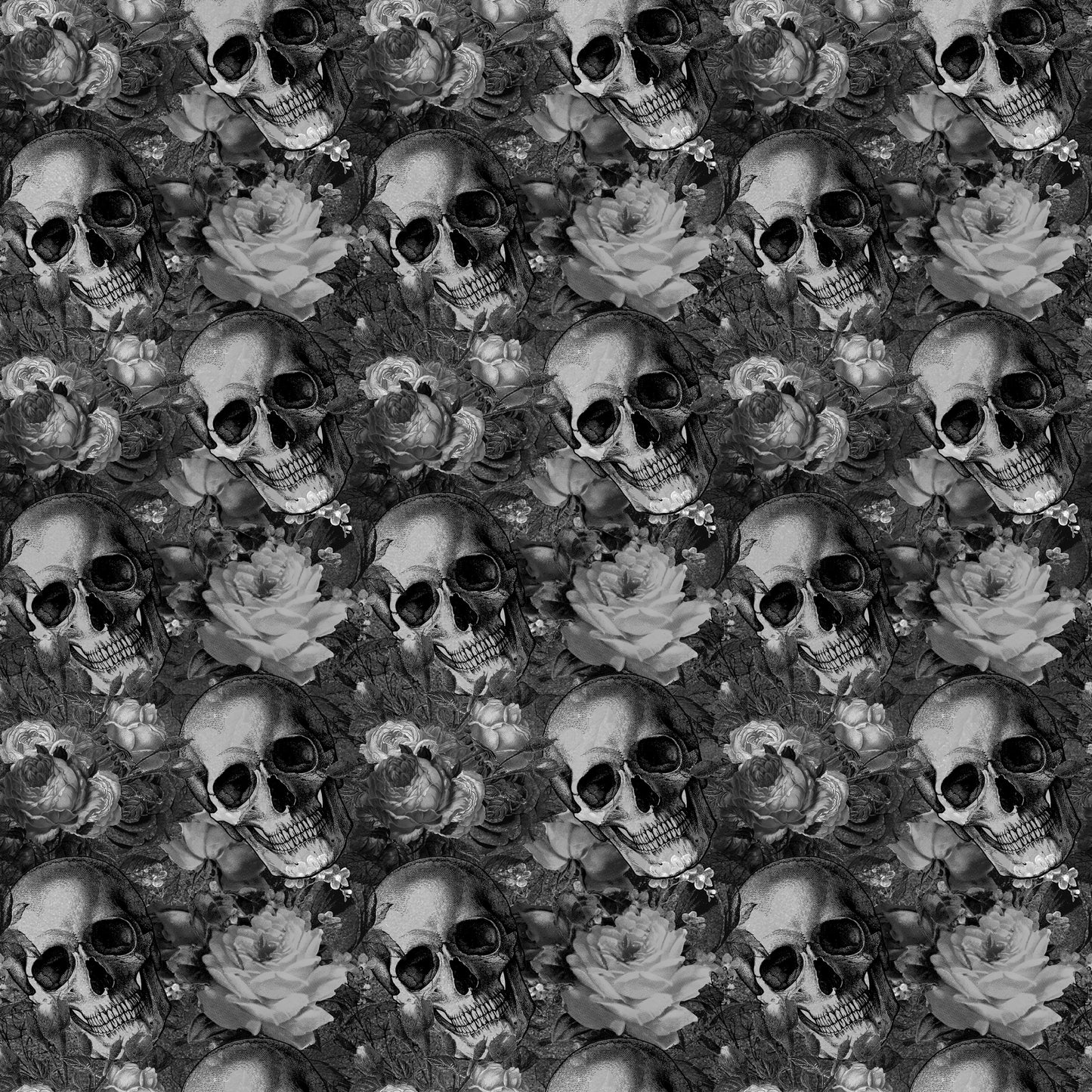 Goth Skulls- 043 Vinyl Sheet