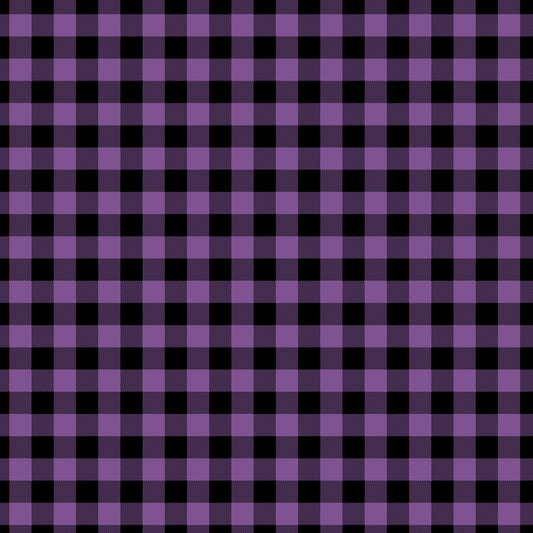 Plaid -Purple -050 Vinyl Sheet