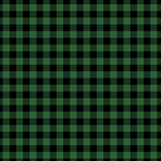 Plaid - Green -052 Vinyl Sheet