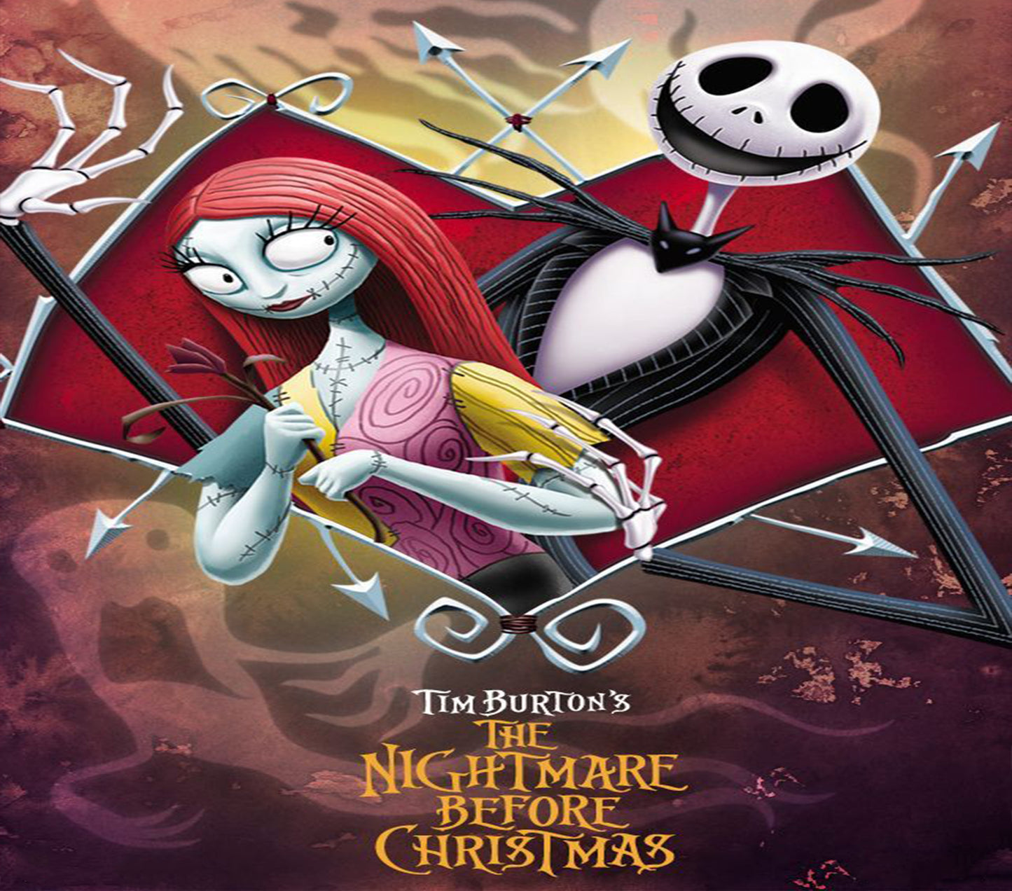 Nightmare Before Christmas:  Tumbler wrap PNG -digital-