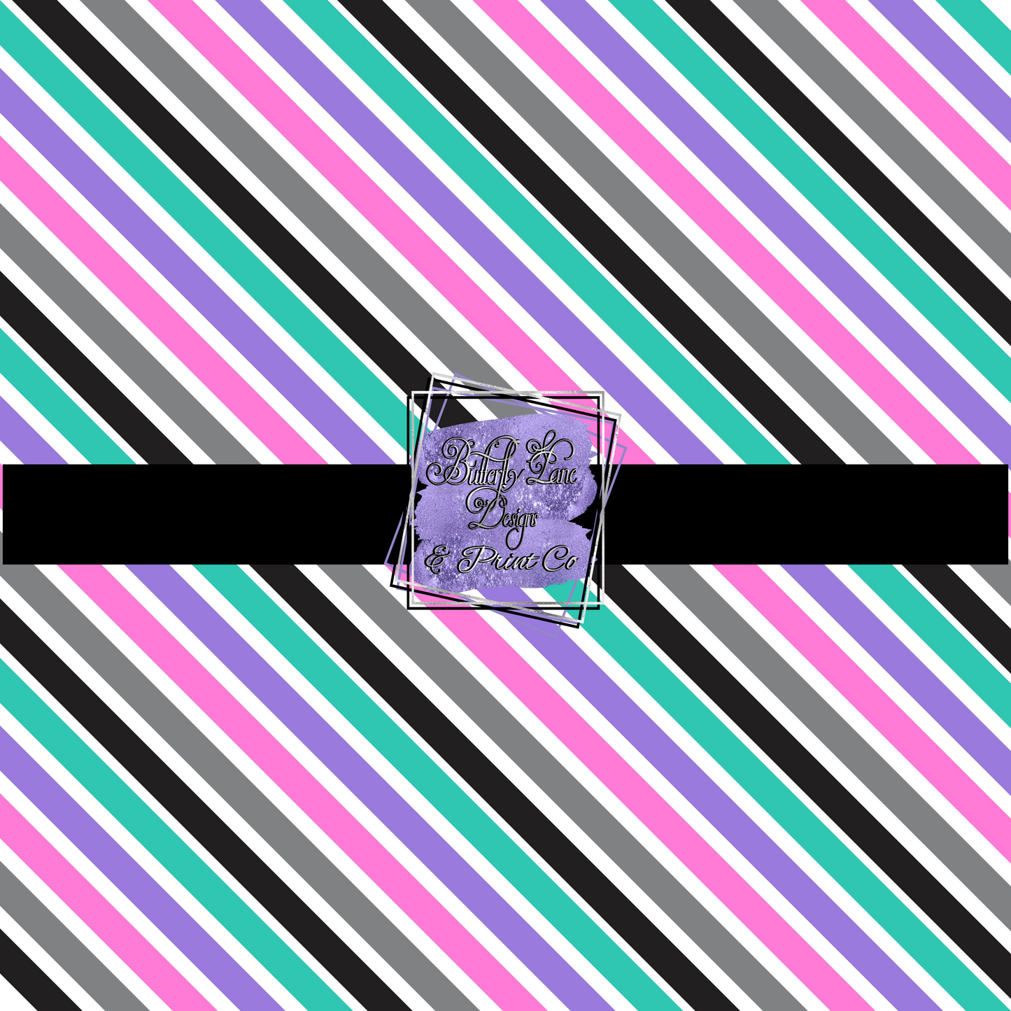 Halloween-Pastel Stripes-PV196 Patterned Vinyl