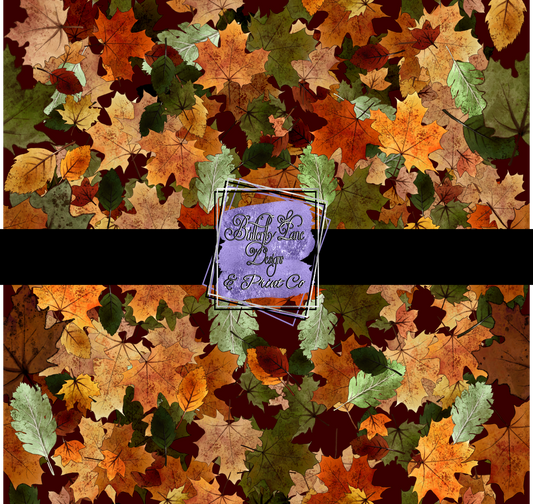 Fall Leaves  PV242 Patterned Vinyl