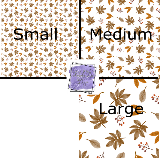 Fall Leaves 03 PV 261- Patterned Vinyl