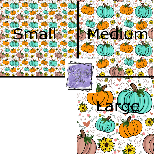 Fall Pumpkins 01 PV 277 Patterned Vinyl