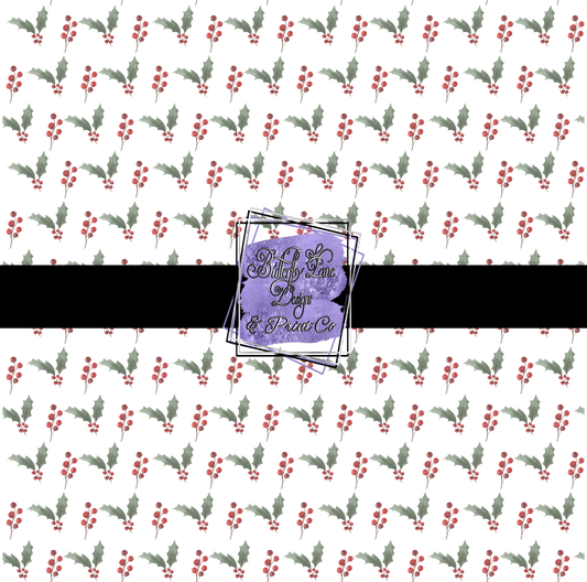 Holly Berry  PV 310-T- Patterned Vinyl