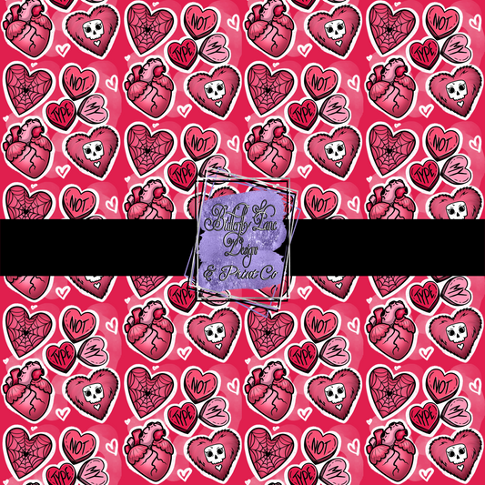 Spooky Valentine PV 389- Patterned Vinyl