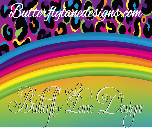 90s theme-Lisa Frank inspired-01- :: Tumbler wrap