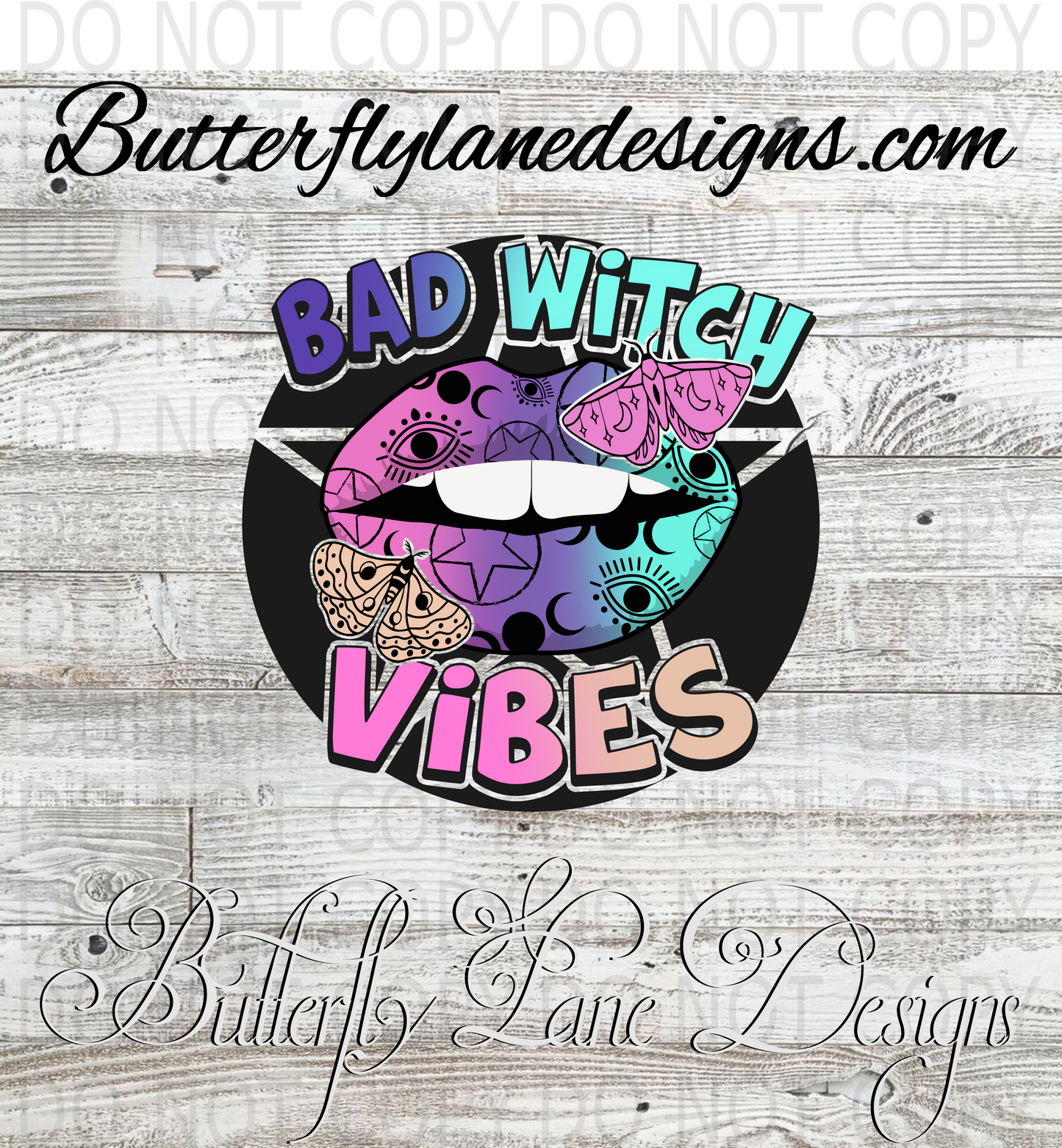 Bad witch vibes-01  :: Clear Decal :: VC Decal