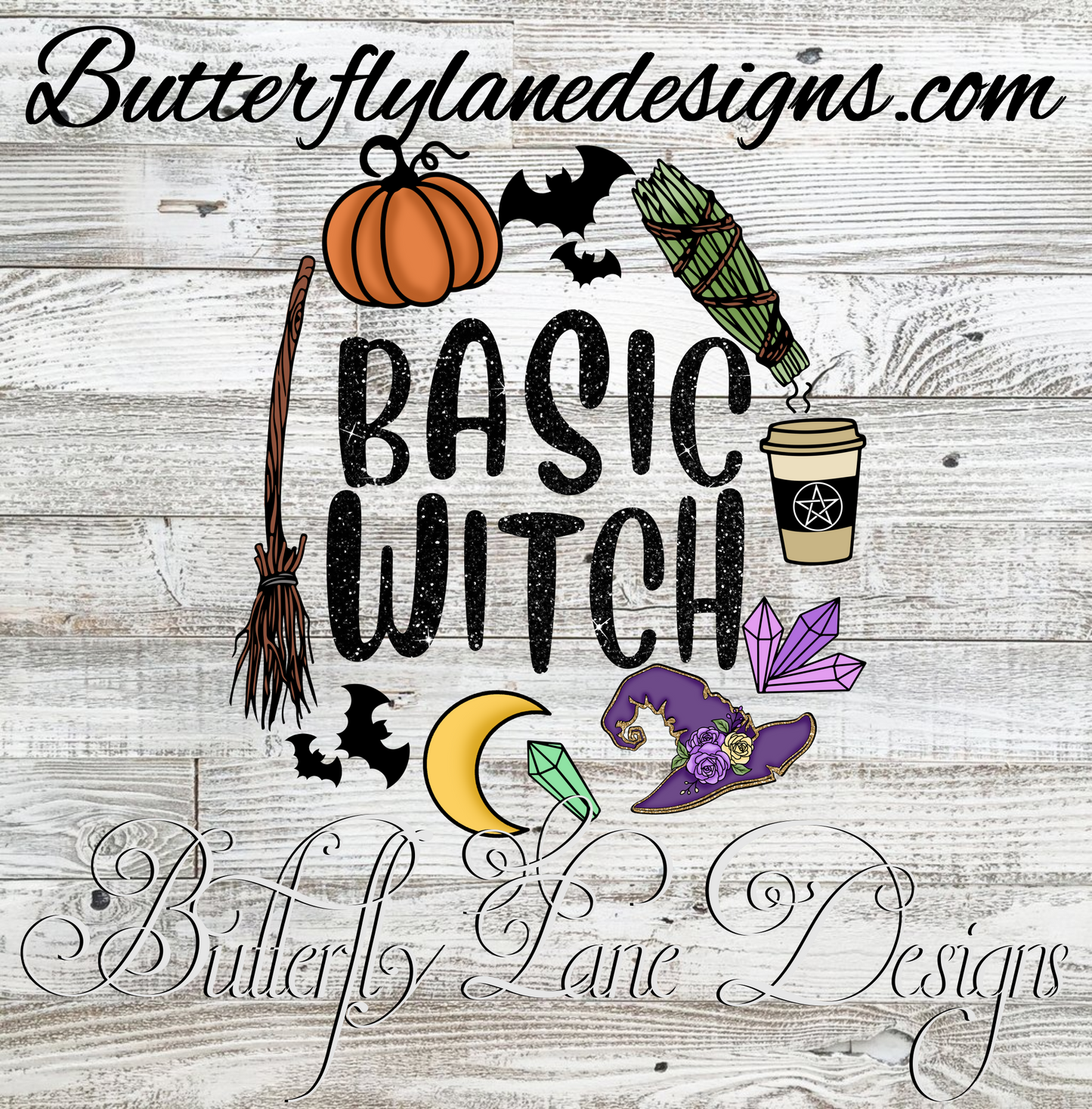 Basic witch ::  Clear Decal :: VC Decal