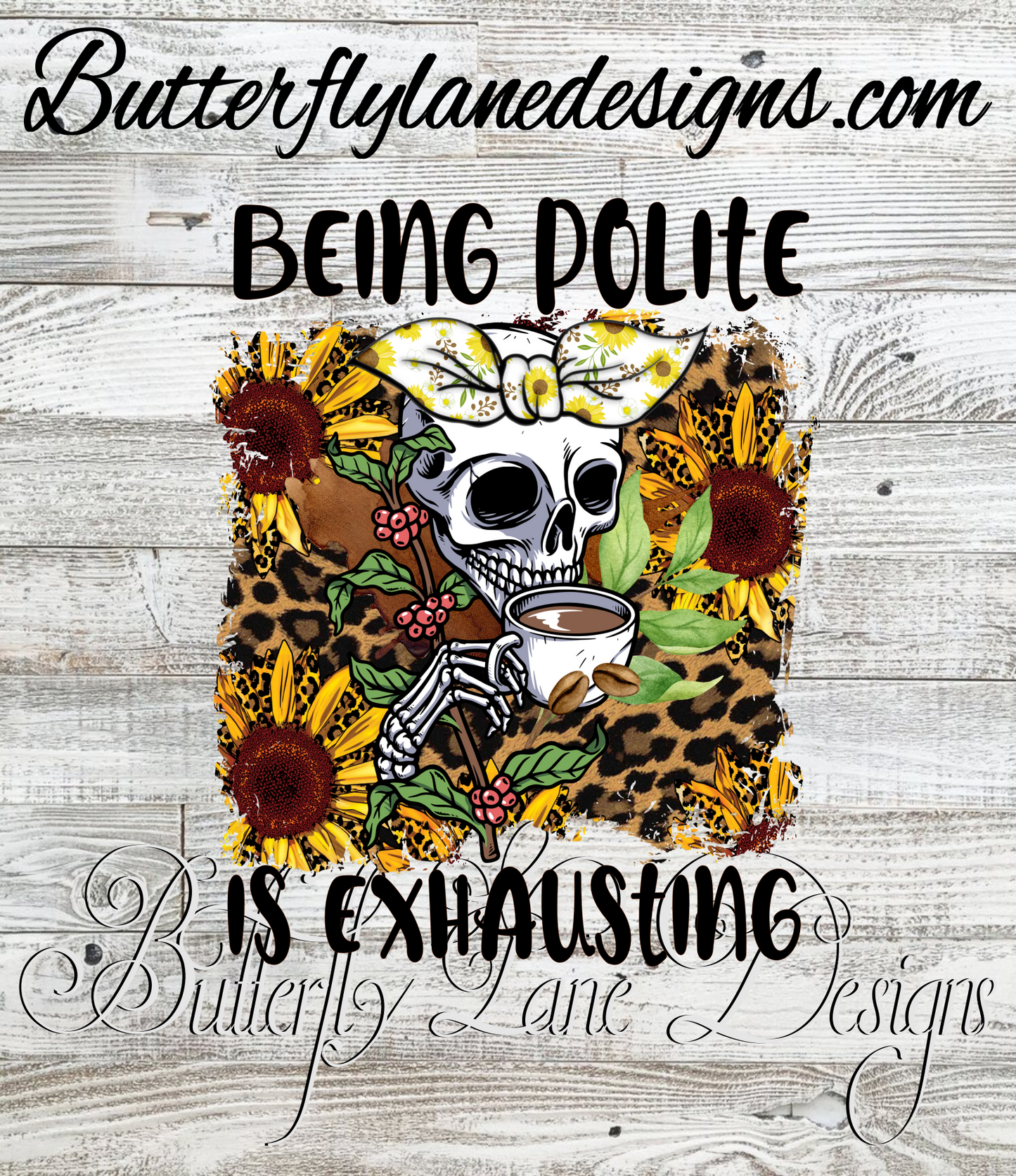 Being polite is exhausting :: Clear Decal or VCD