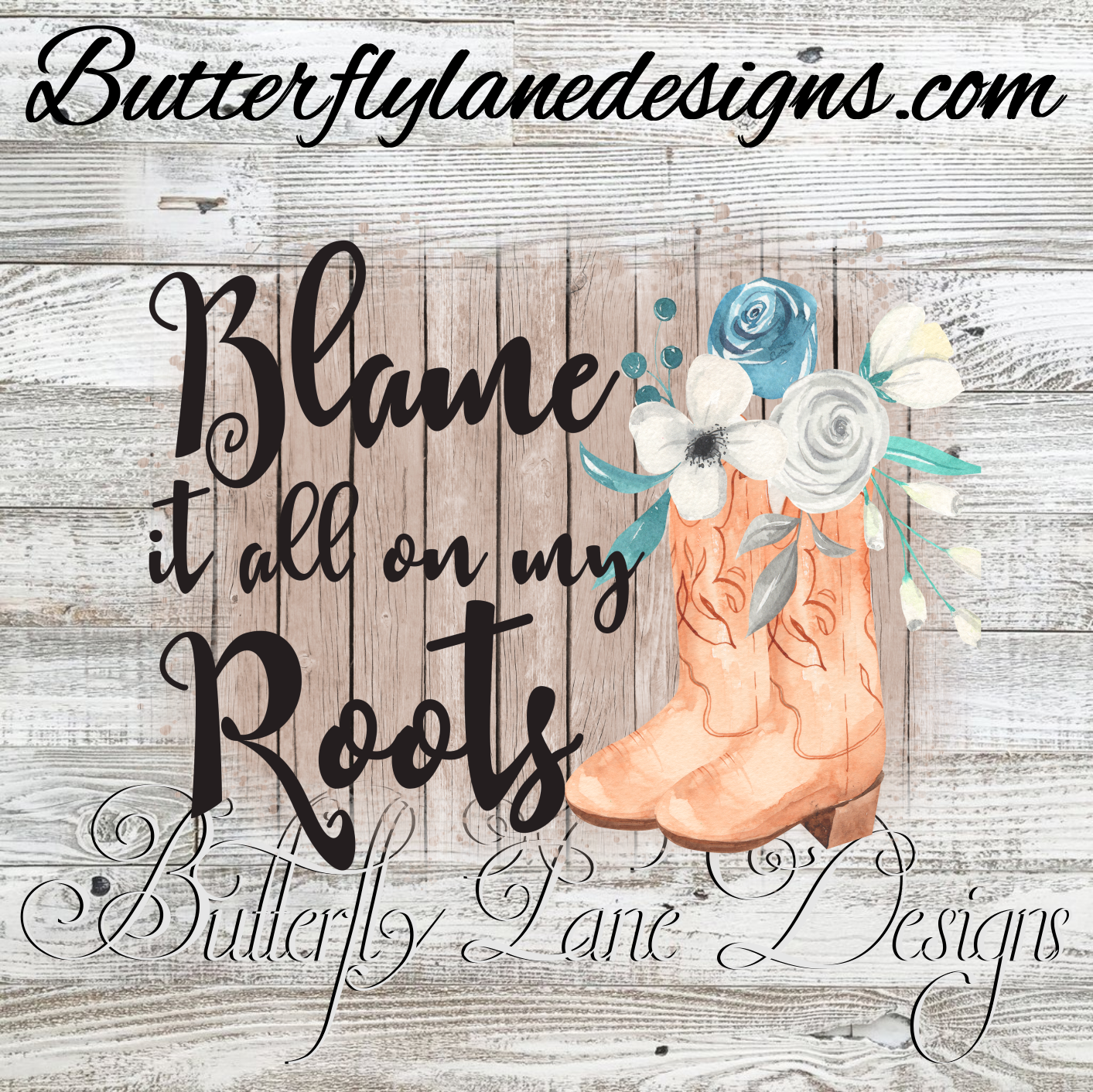 Blame it all on my roots-boots :: Clear Decal / VC Decal