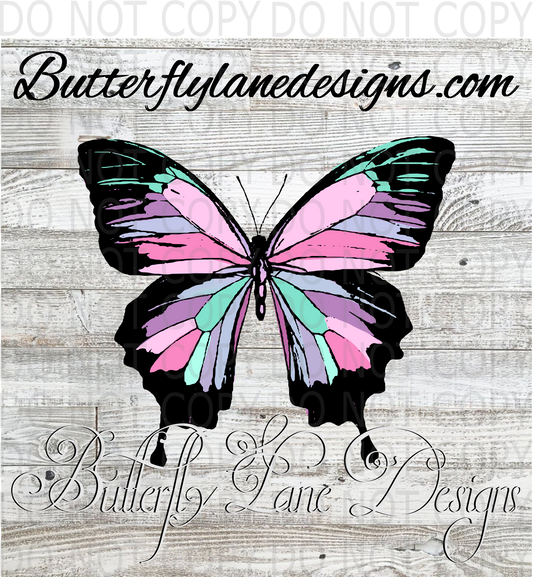 Butterfly-cute spooky :: Clear Decal :: VC Decal