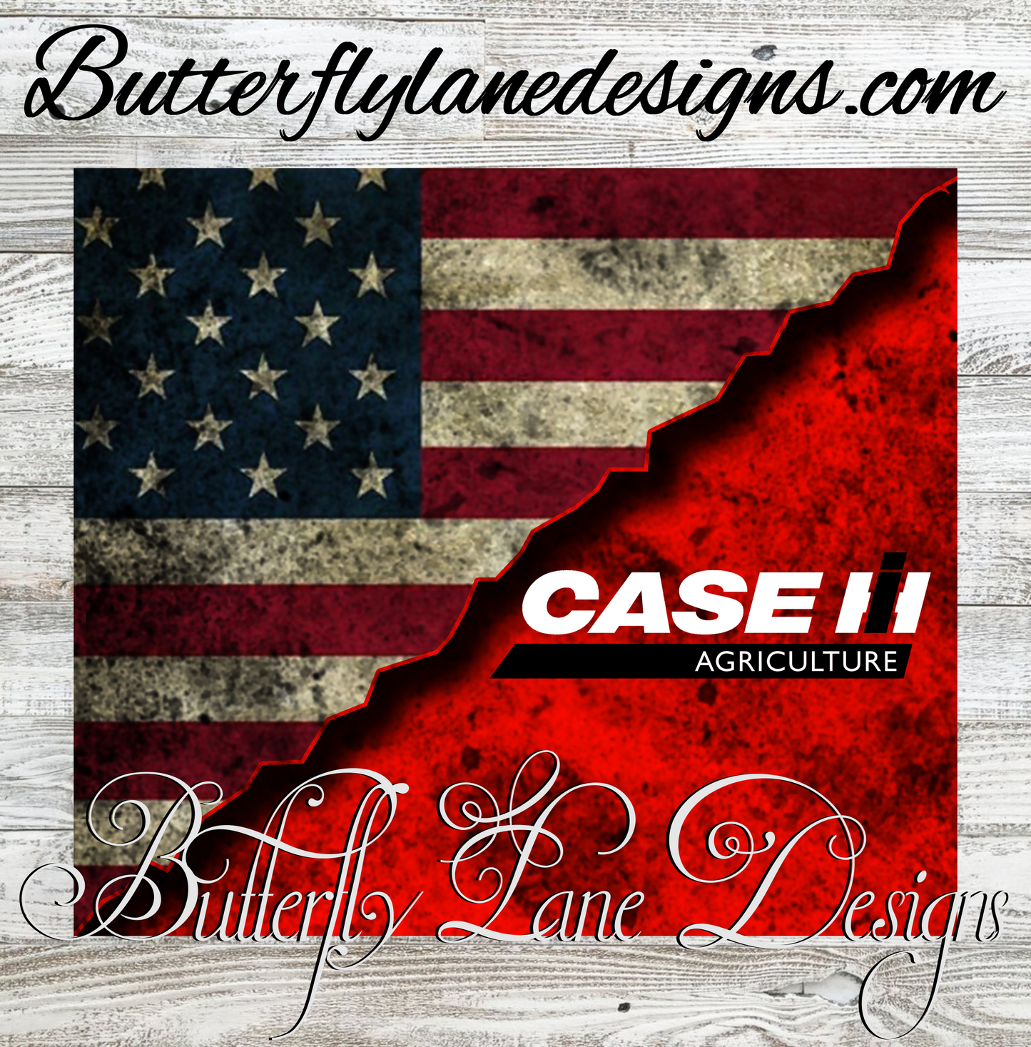 Case Agriculture 02 :: White Cast Tumbler wrap