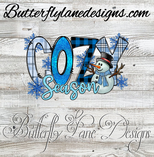 Cozy season -Snow man-1 :: Clear Decal :: VC Decal