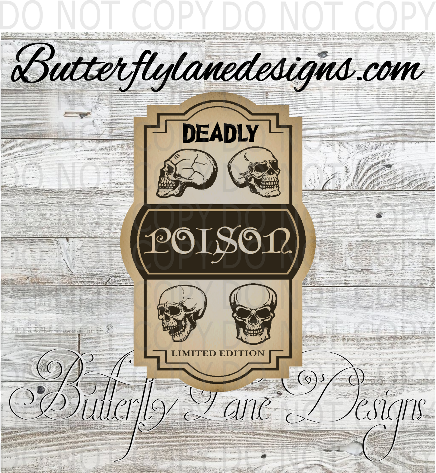 Deadly Poison- :: Clear Decal :: VC Decal