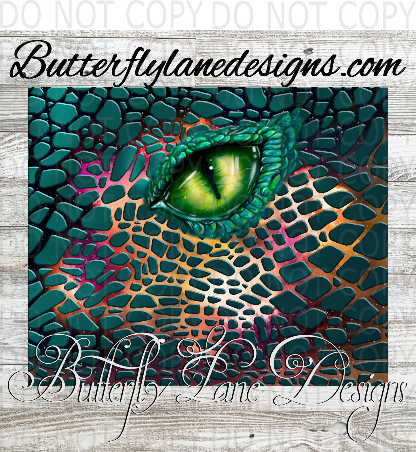 Dragon Eye 01-turquoise :: Tumbler wrap