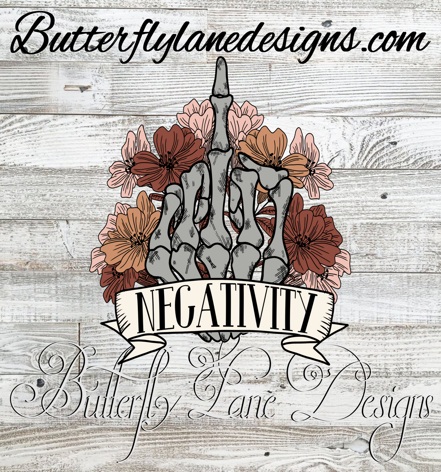 F-Negativity-Skull hand :: Clear Decal or VC Decal