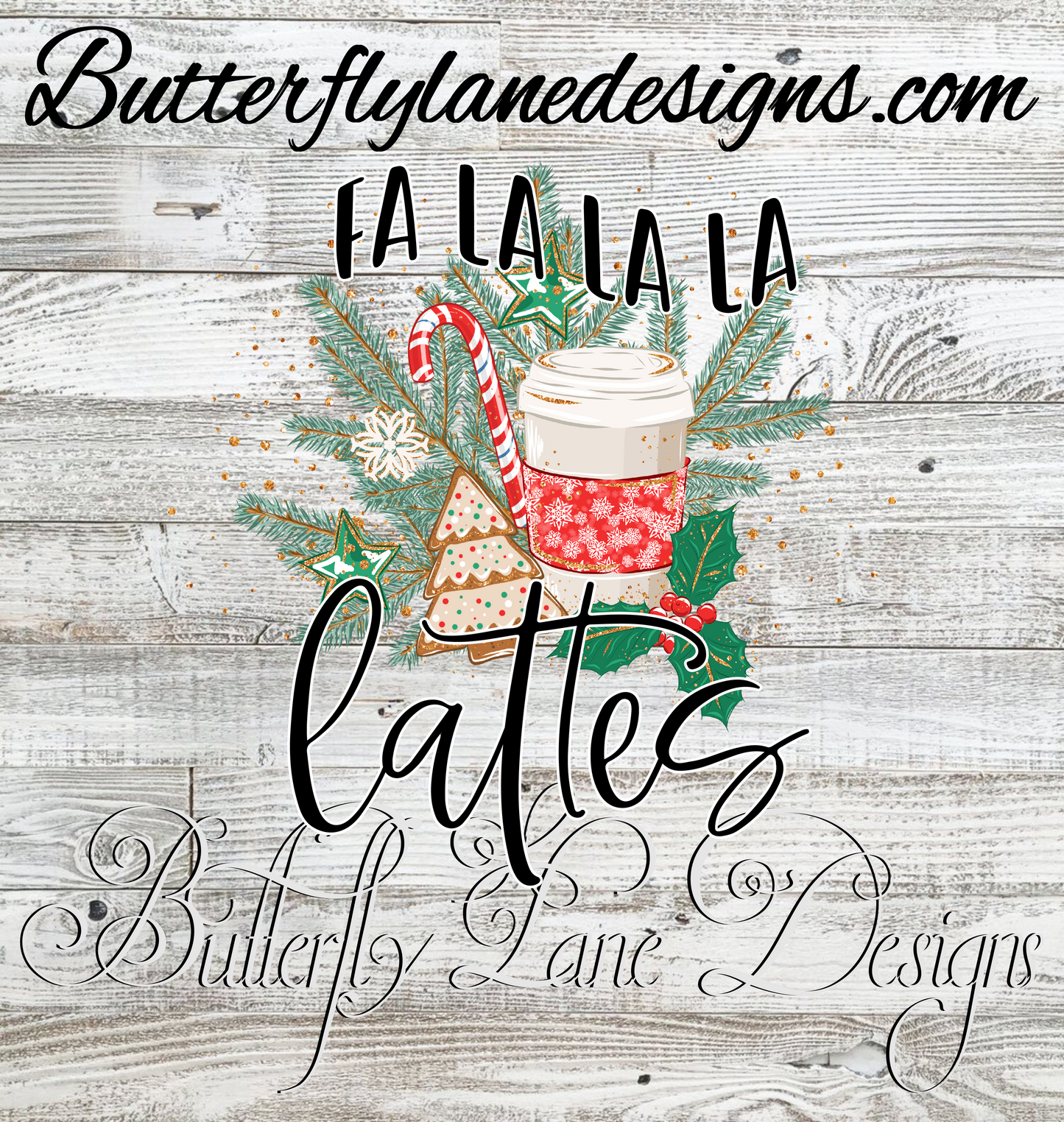 Falalala-Lattes- : Clear Decal :: VC Decal