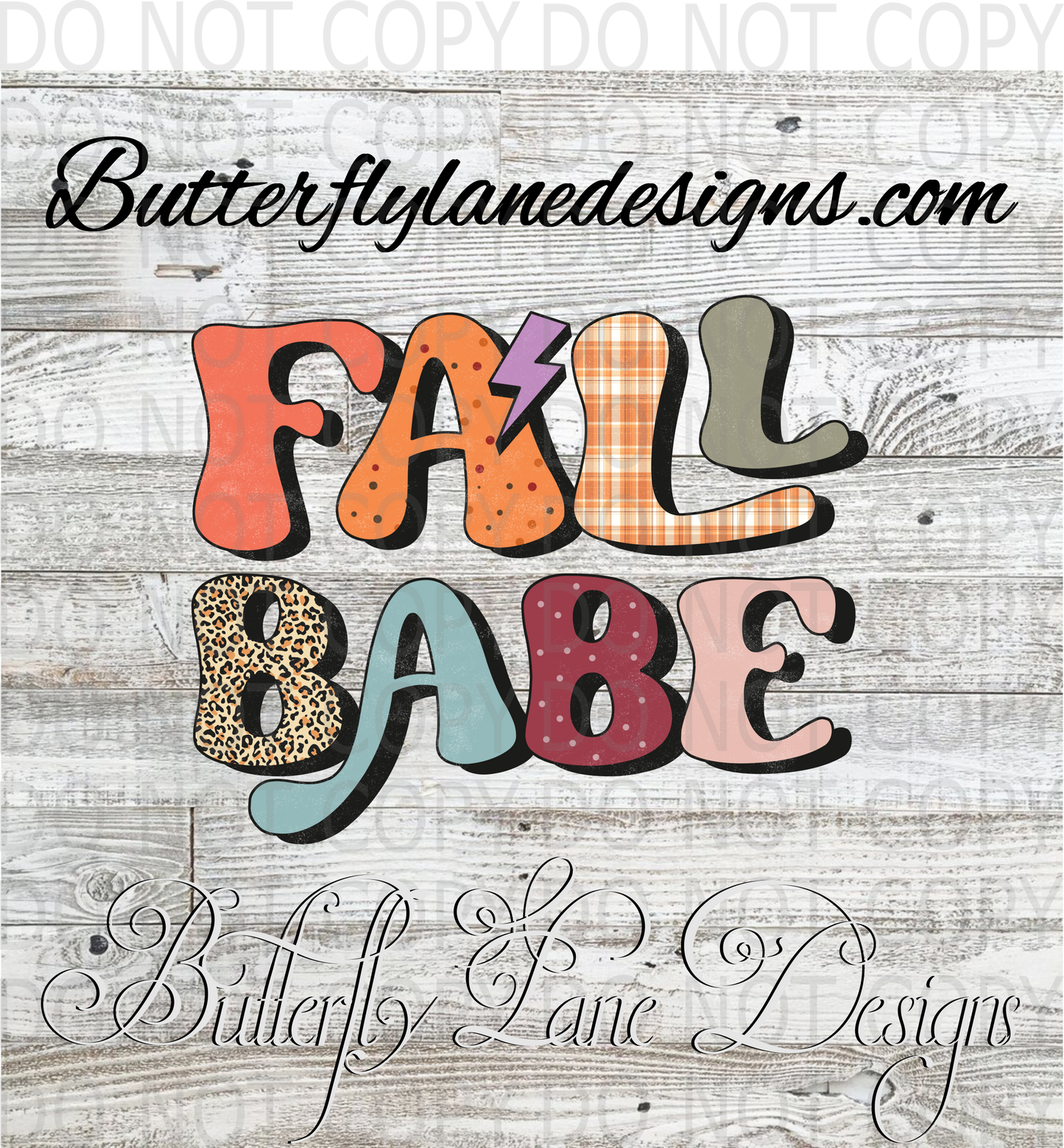 Fall babe- :: Clear Decal :: VC Decal