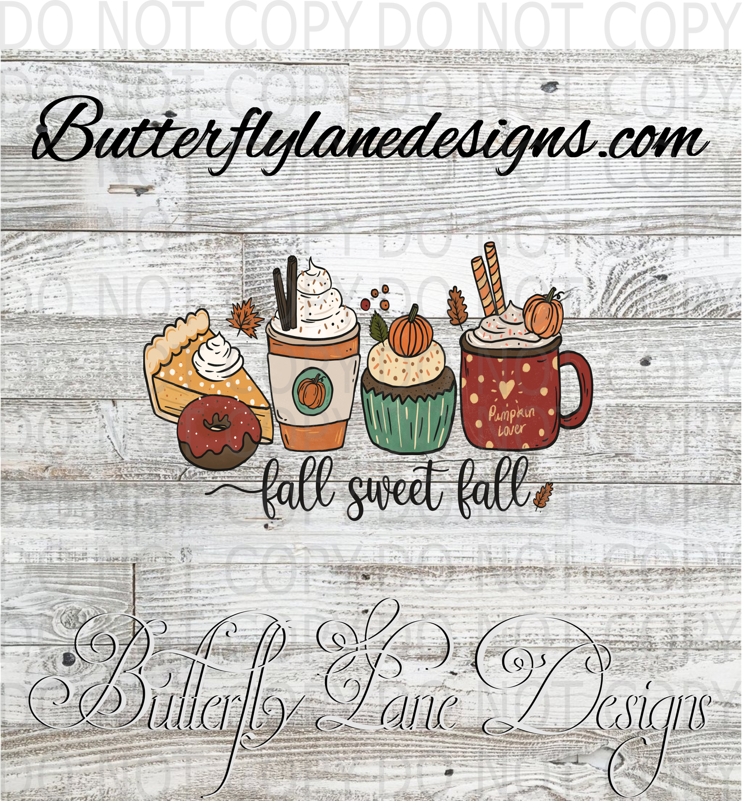Fall sweet fall :: Clear Decal :: VC Decal