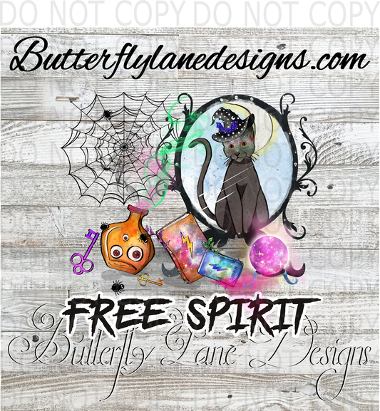 Free spirit-spooky :: Clear Decal :: VC Decal