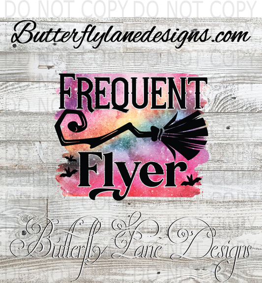 Frequent flyer: Clear Decal :: VC Decal