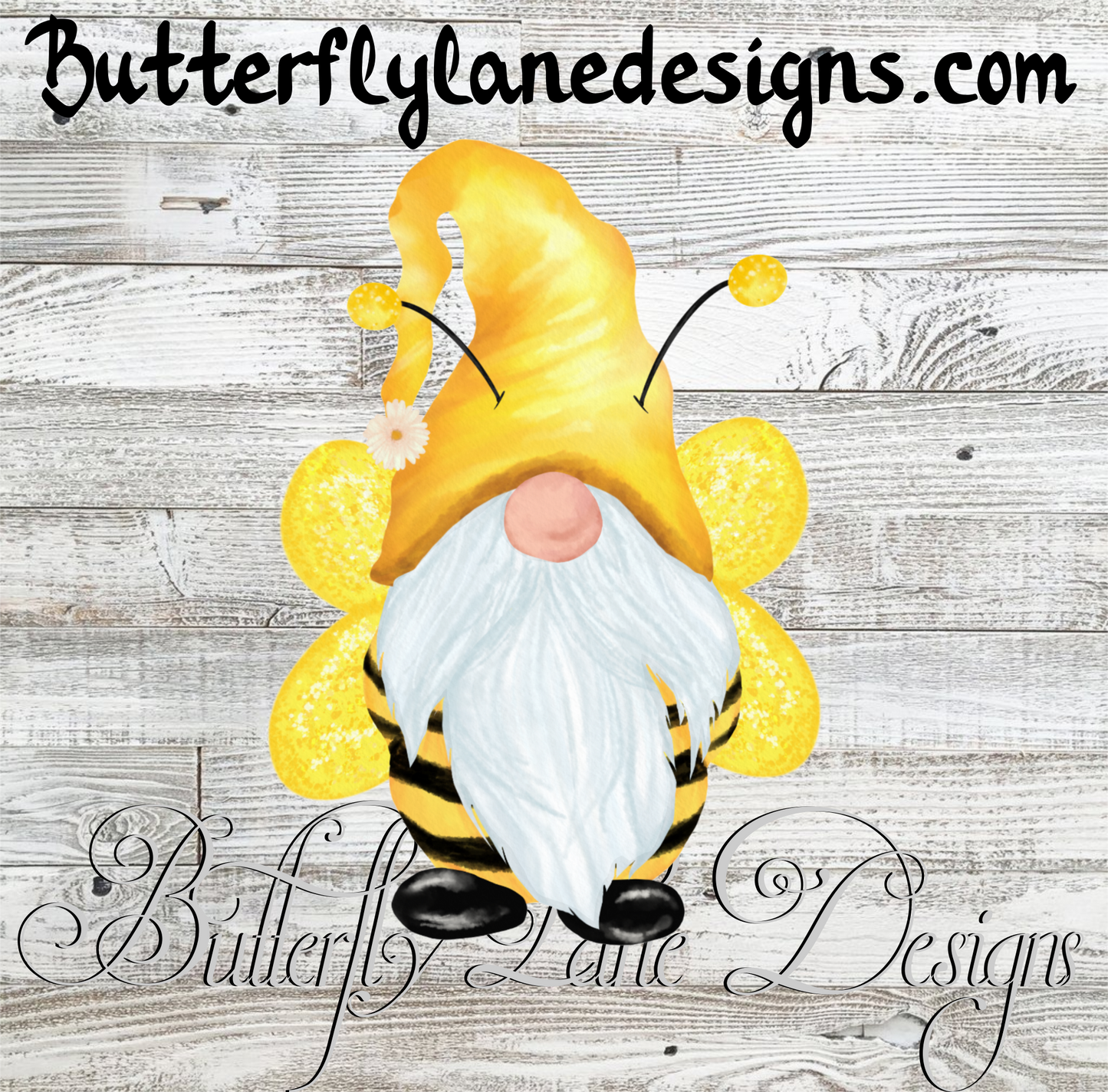 Bee Gnome 5- Honey Bee Gnome-Clear Cast