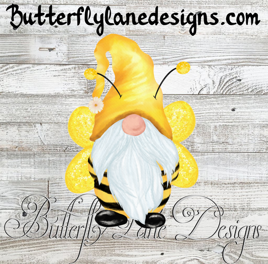 Bee Gnome 5- Honey Bee Gnome-Clear Cast