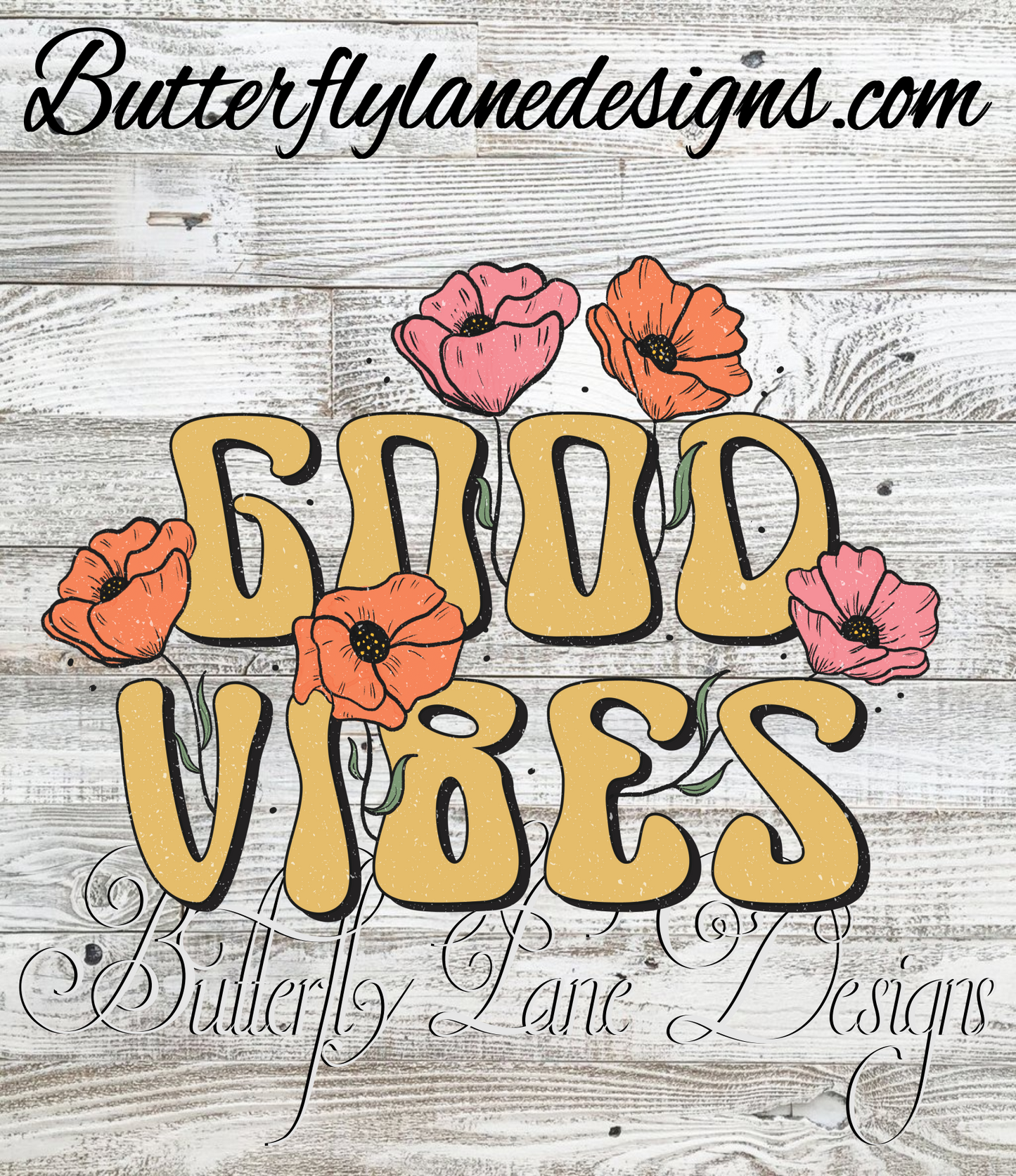 Good Vibes-retro :: Clear Decal or VCD