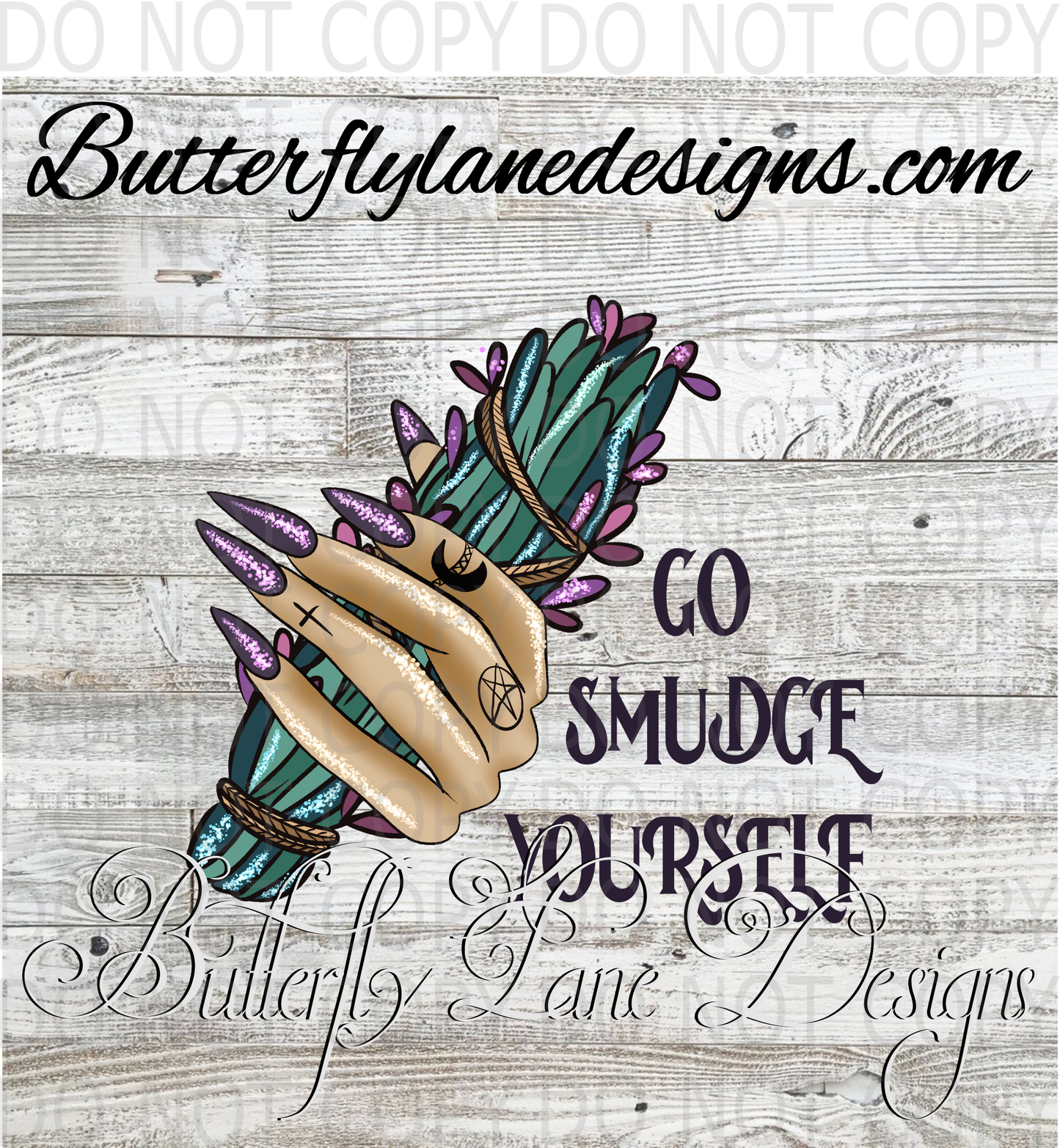 Go smudge yourself-witchy- :: Clear Decal :: VC Decal