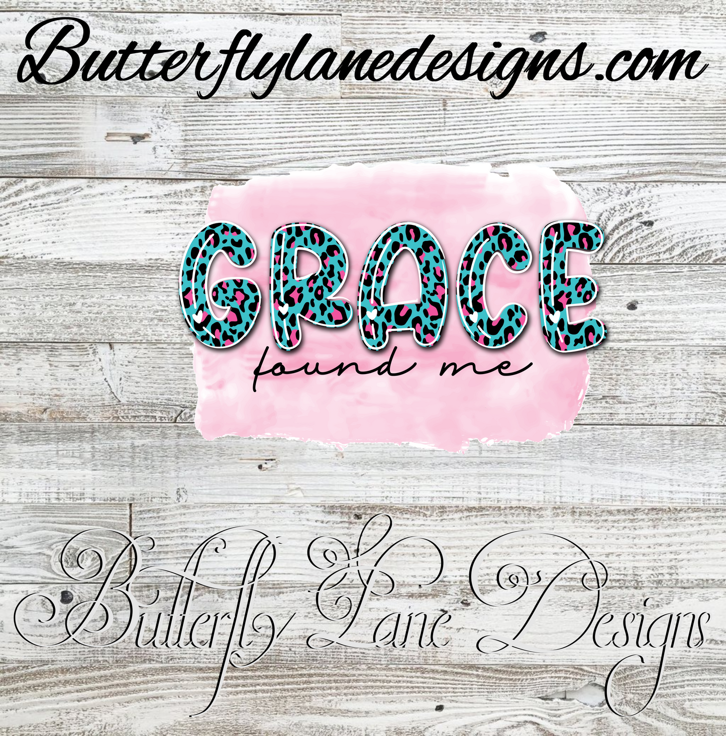 Grace found me  :: Clear Cast Decal