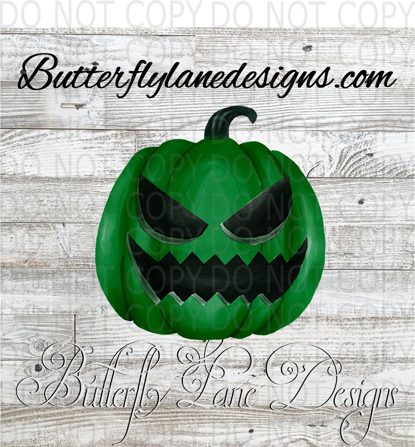 Green Jack-O- :: Clear Decal :: VC Decal