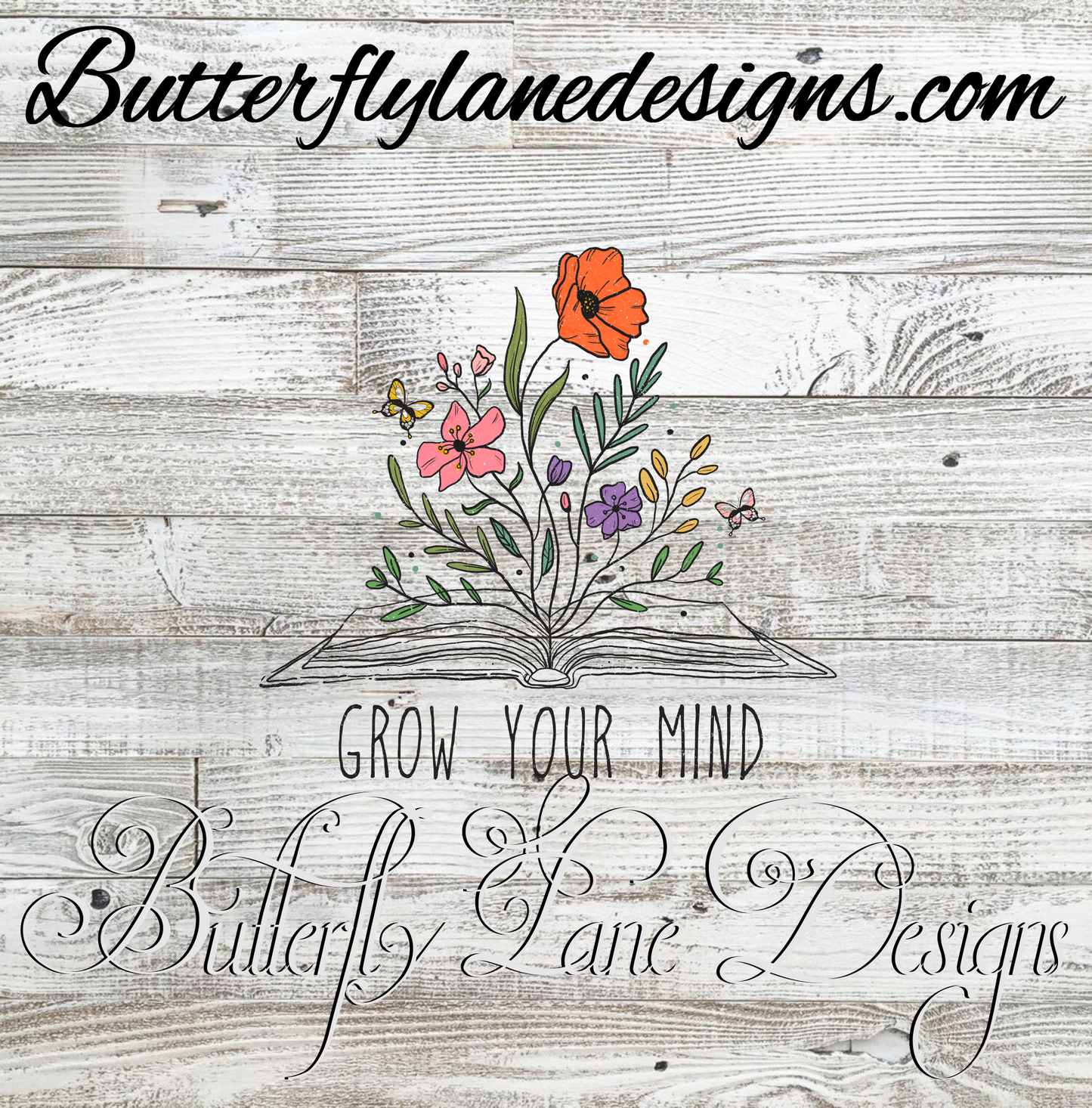 Grow your mind  :: Clear Decal :: VC Decal