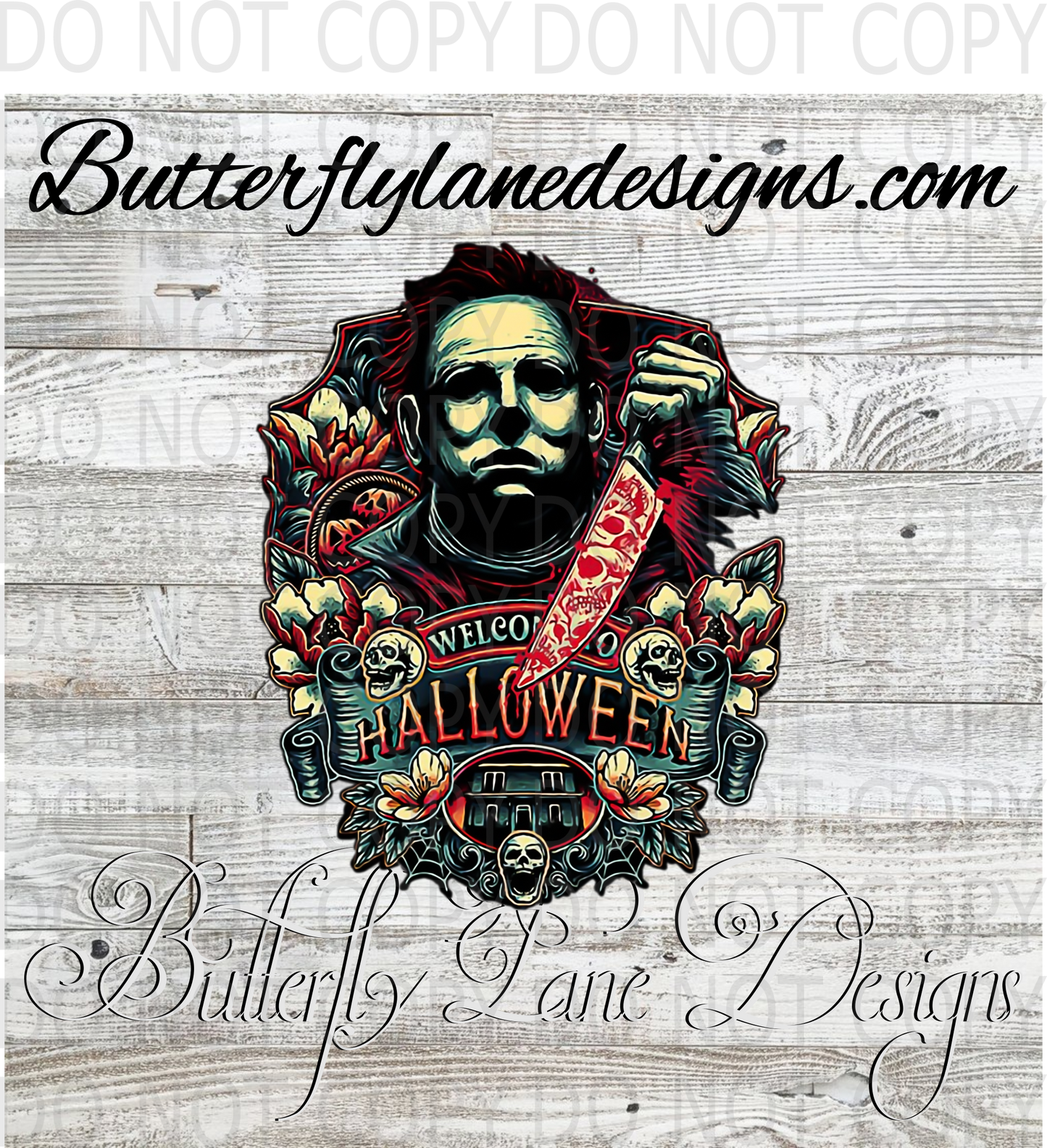 Halloween Michael :: Clear Decal :: VC Decal